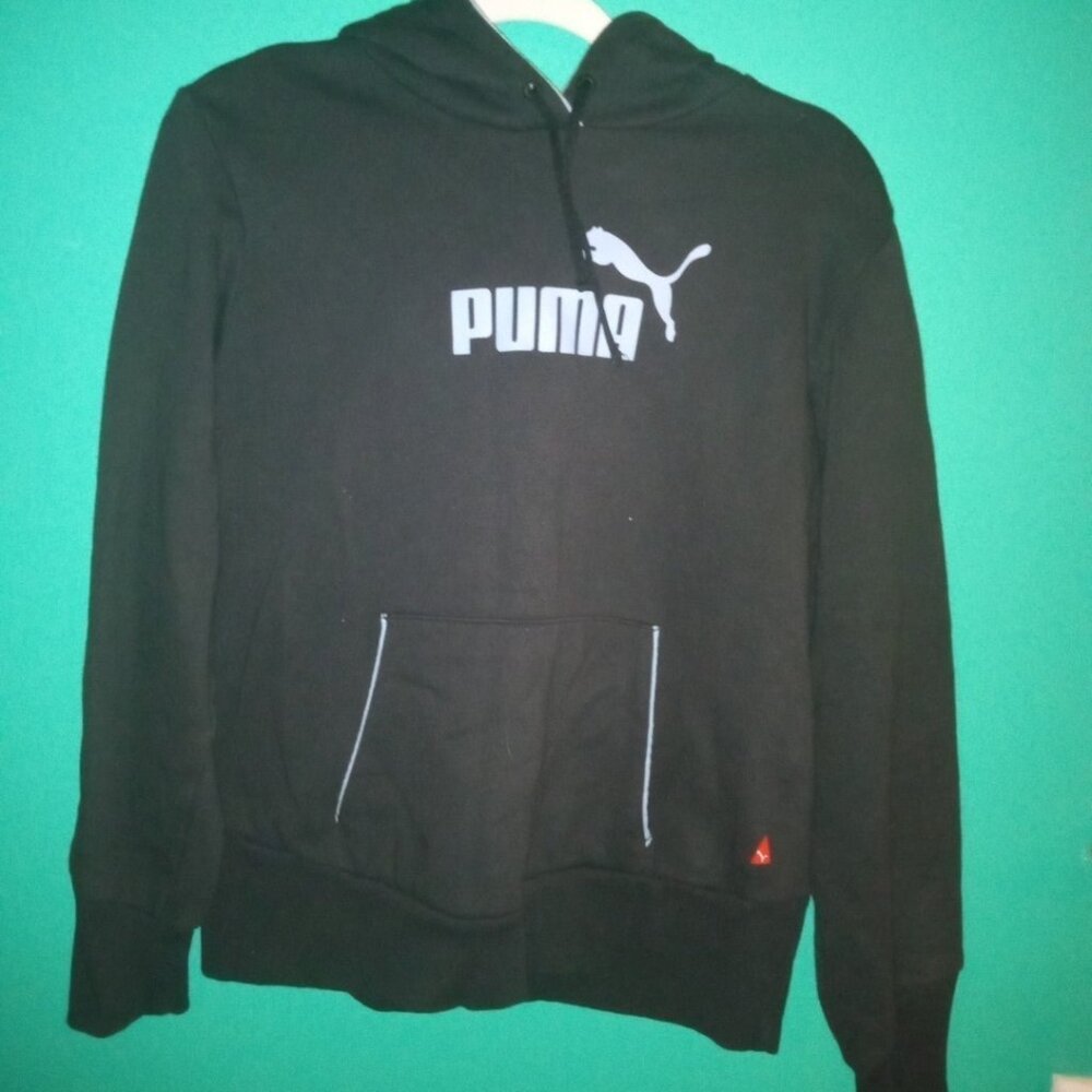 Puma XL Black Pullover Hoodie Sweater